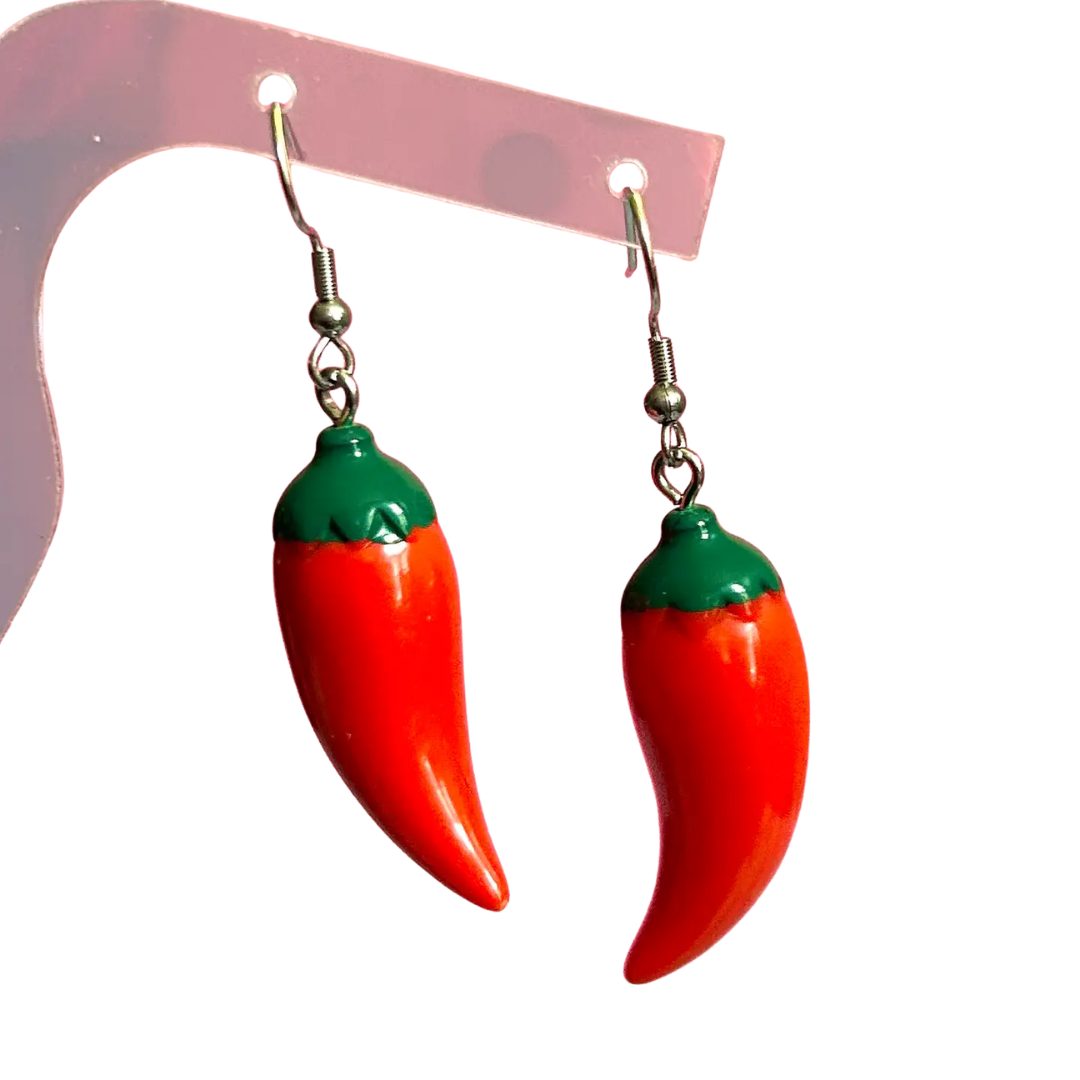 Hot Pepper Earrings