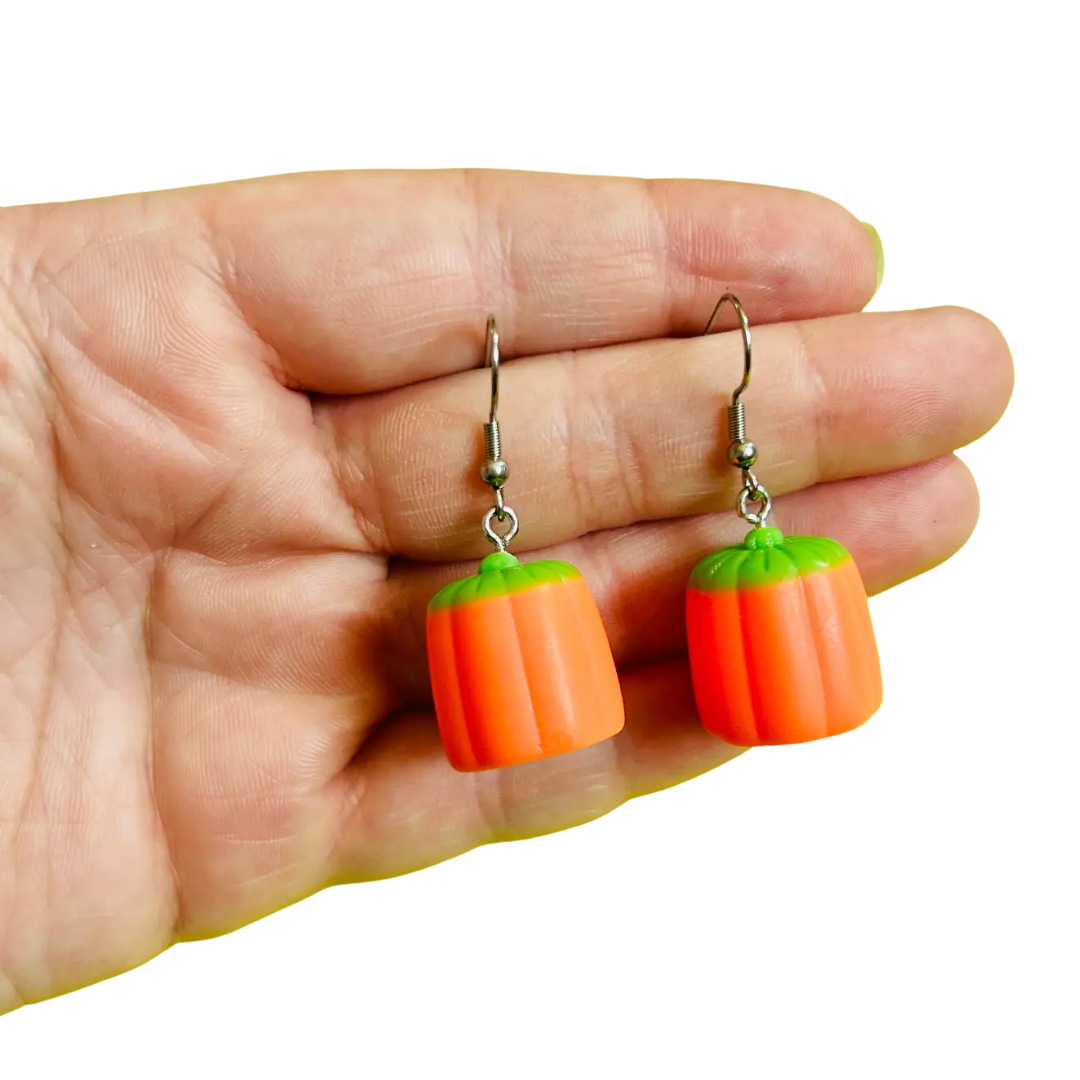 Pumpkin Candy Earrings