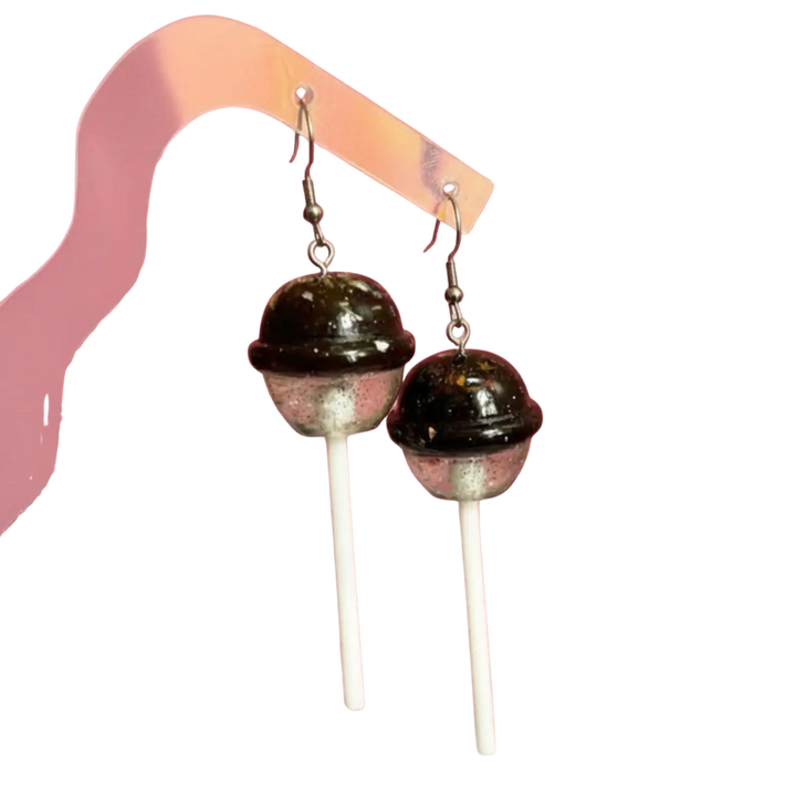 Round Lollipop Earrings