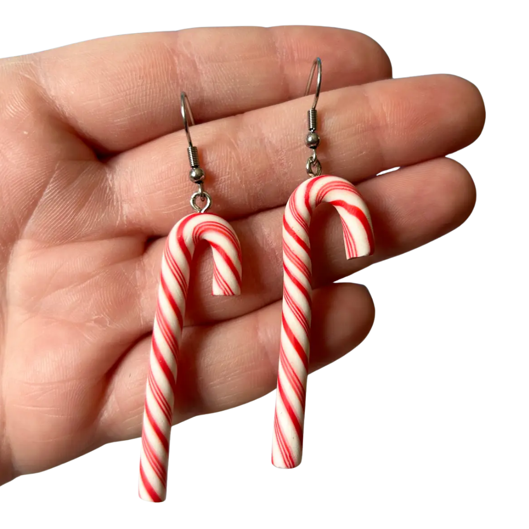 Candy Cane Earrings