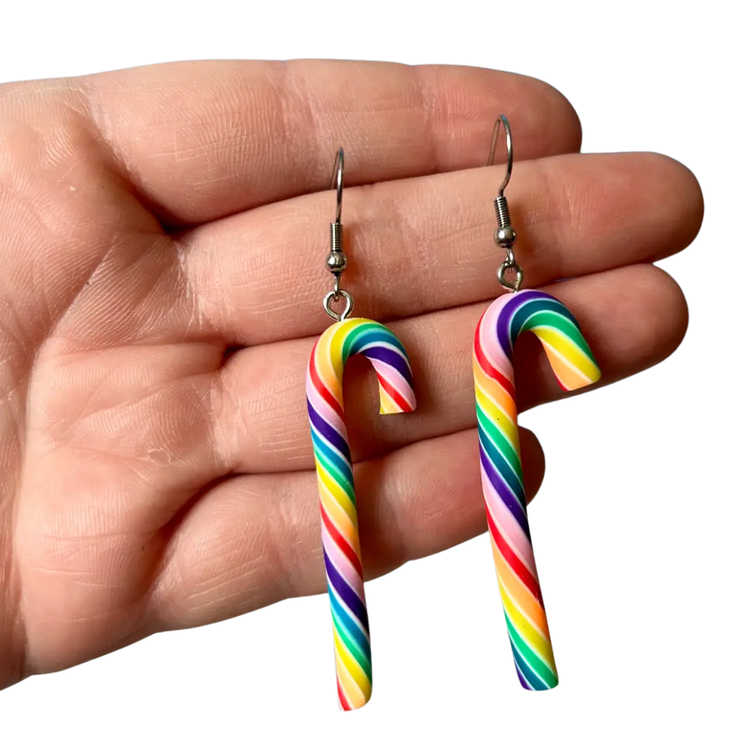 Candy Cane Earrings