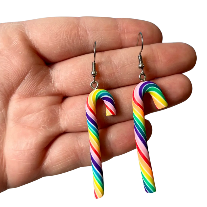 Candy Cane Earrings