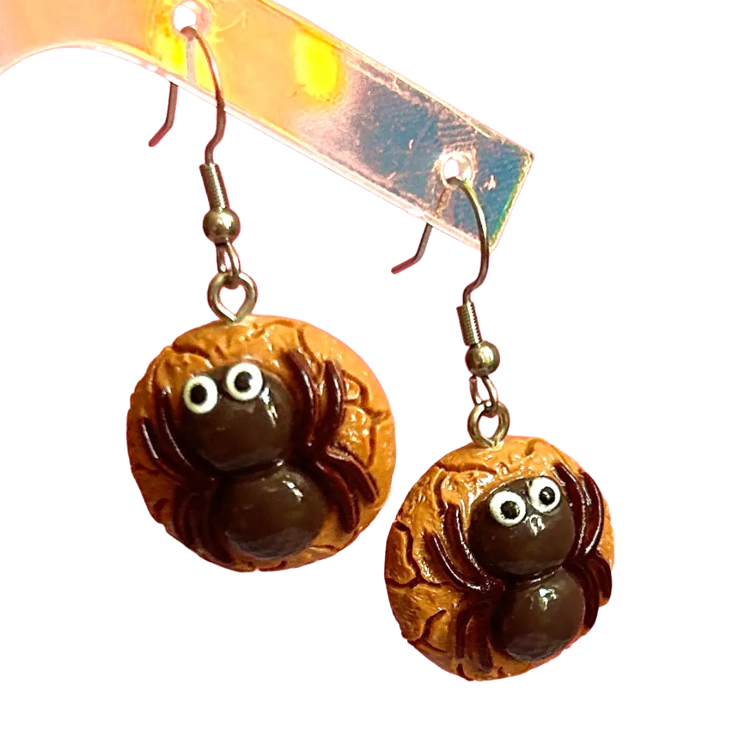 Spider Cookie Earrings