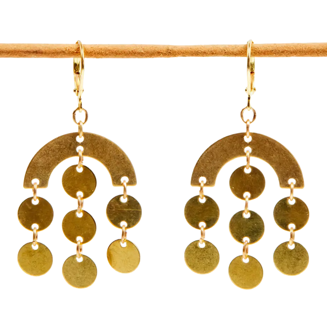 Circle Rain Earrings