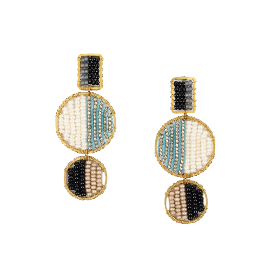 Mod Block Earrings