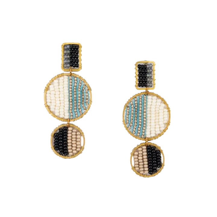 Mod Block Earrings