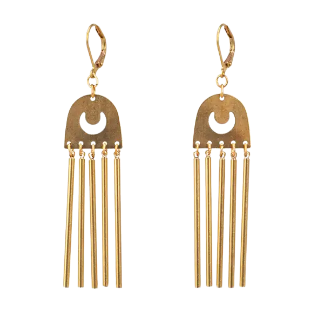 Moon Chime Earrings