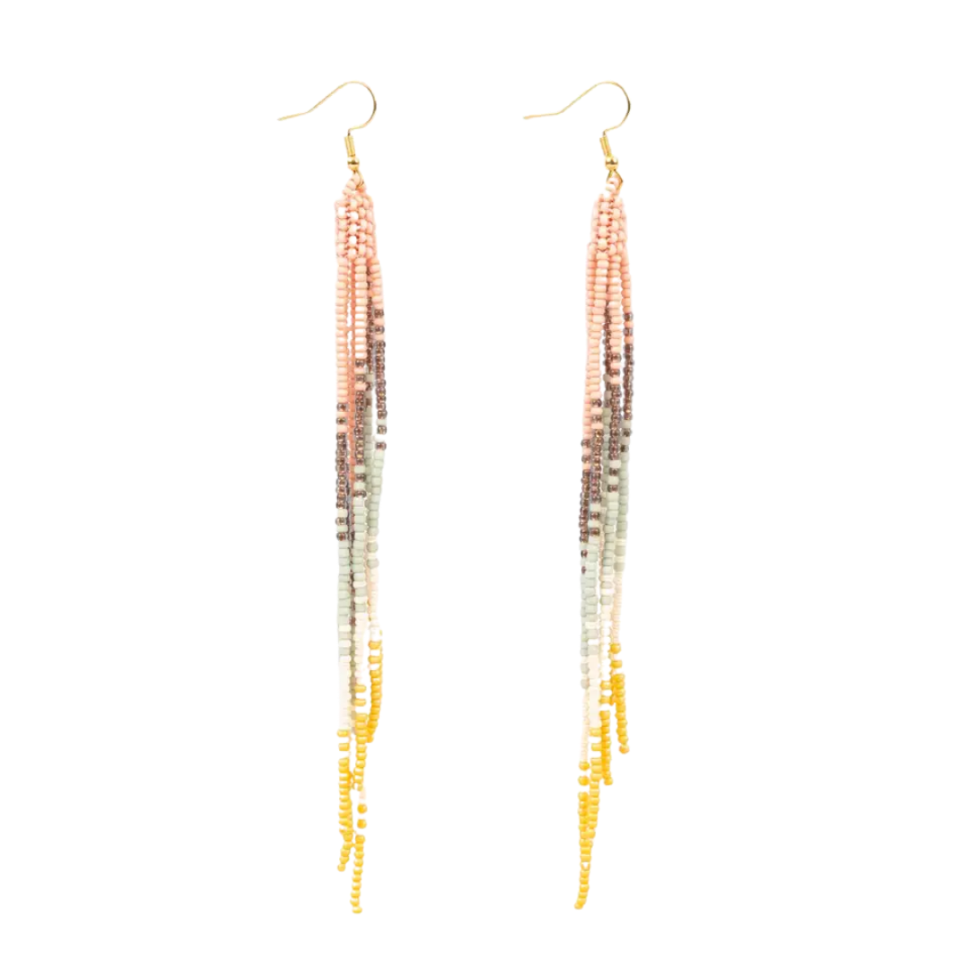 Ombre Fringe Duster Earrings