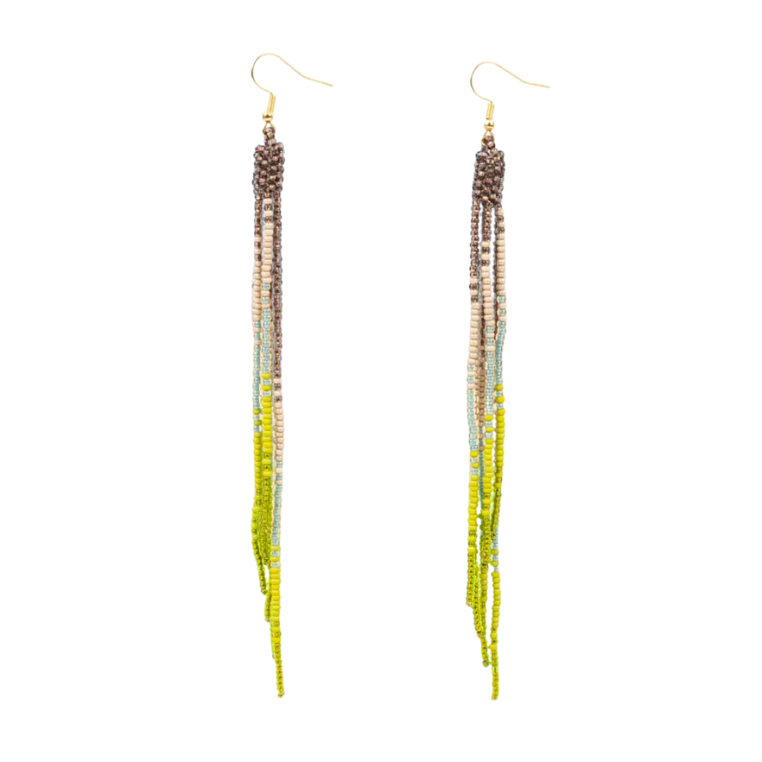 Ombre Fringe Duster Earrings