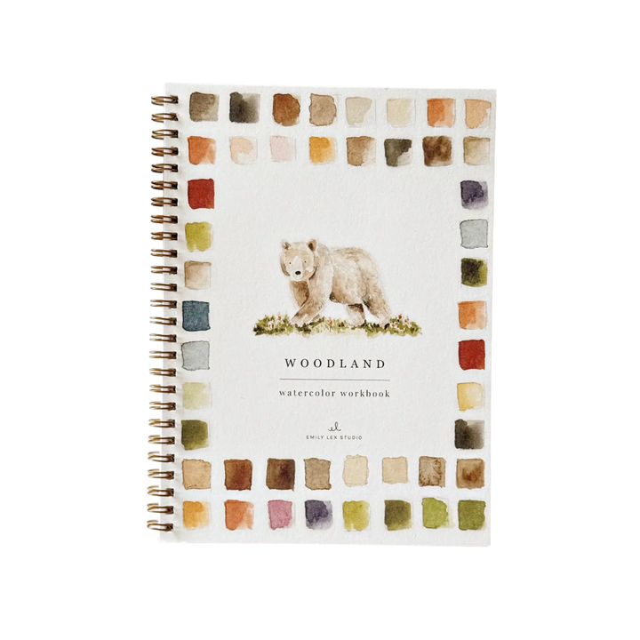 Woodland Watercolor Workbook