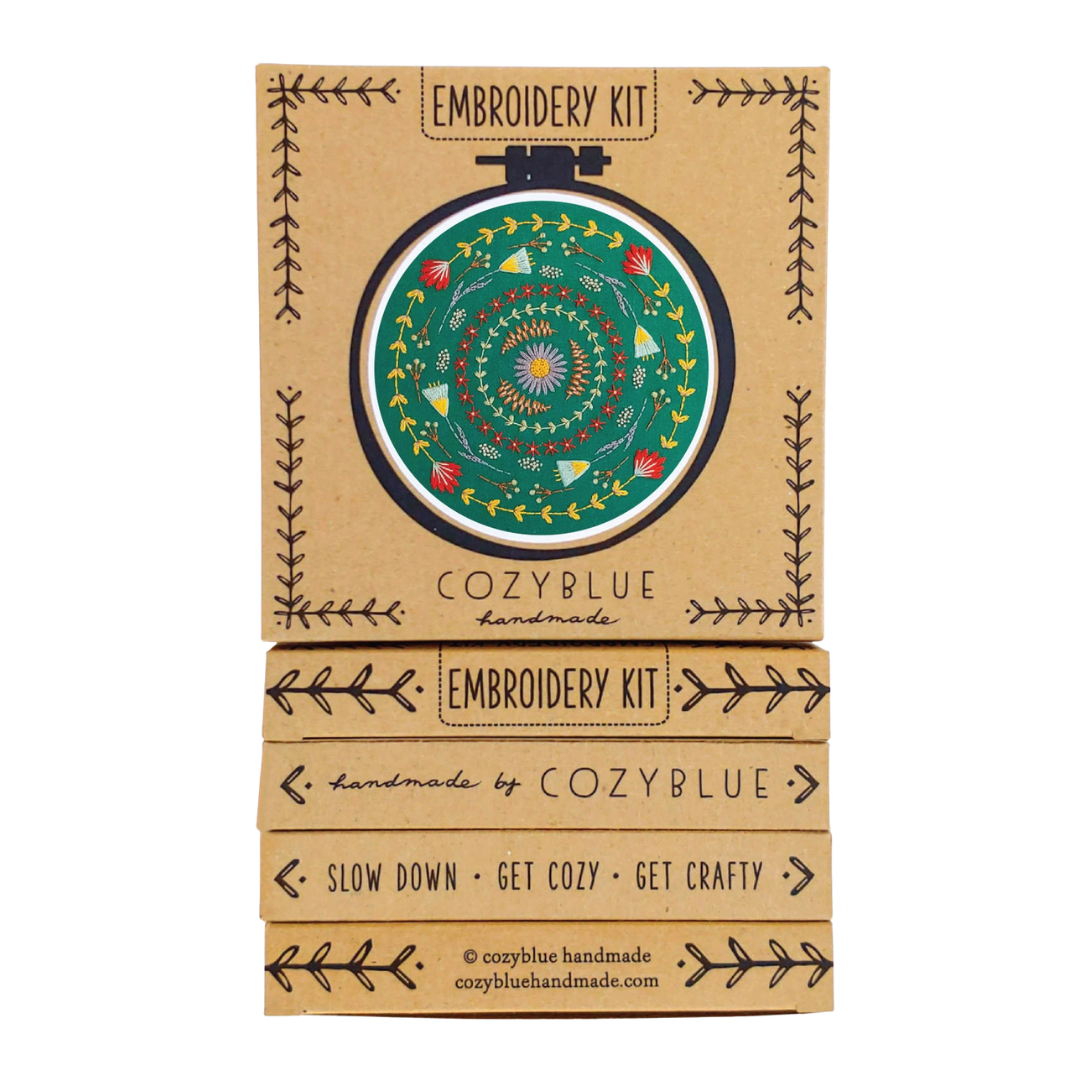 Greenery Embroidery Kit