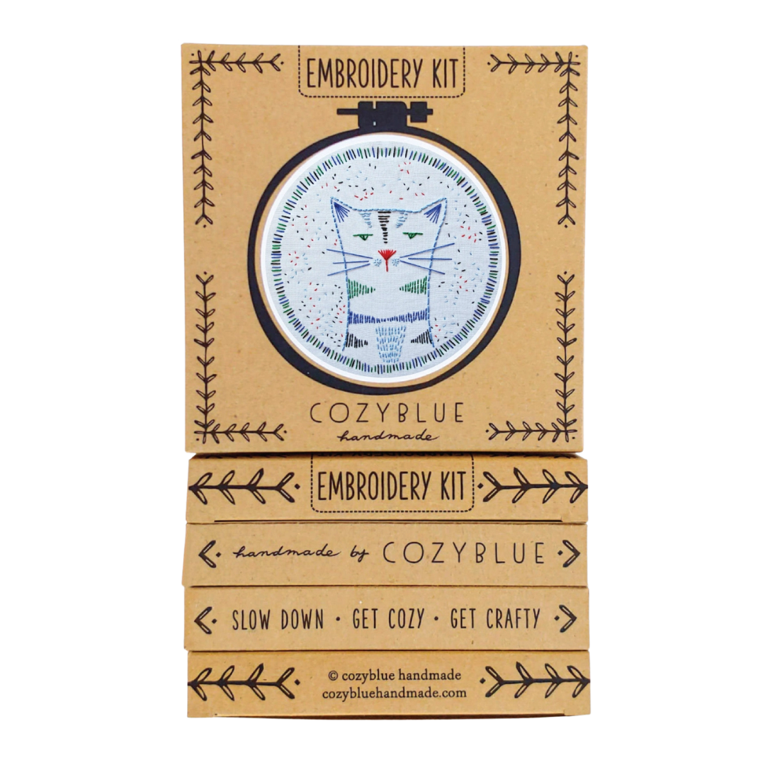 Nigel Nine Lives Embroidery Kit