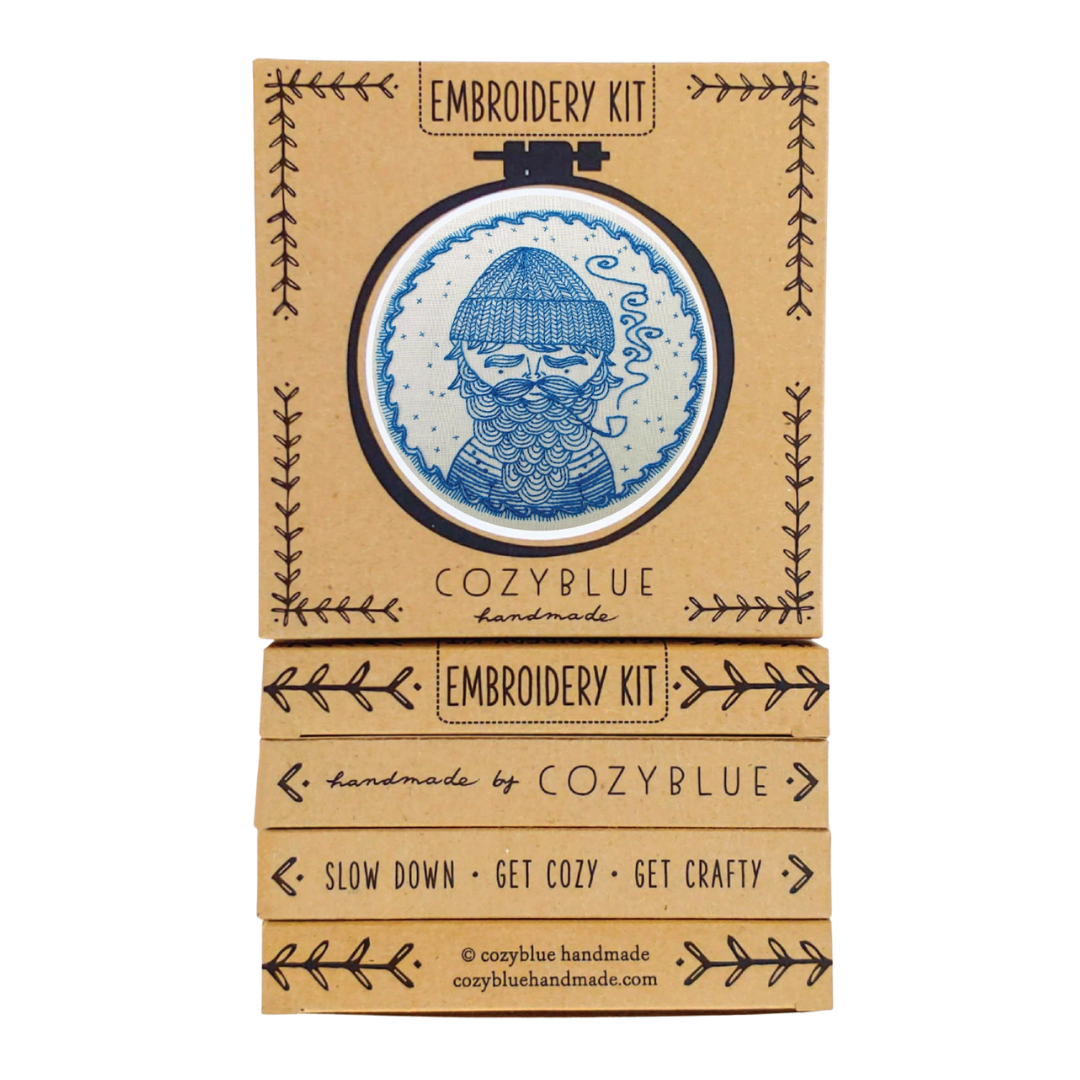 Sea Captain Embroidery Kit