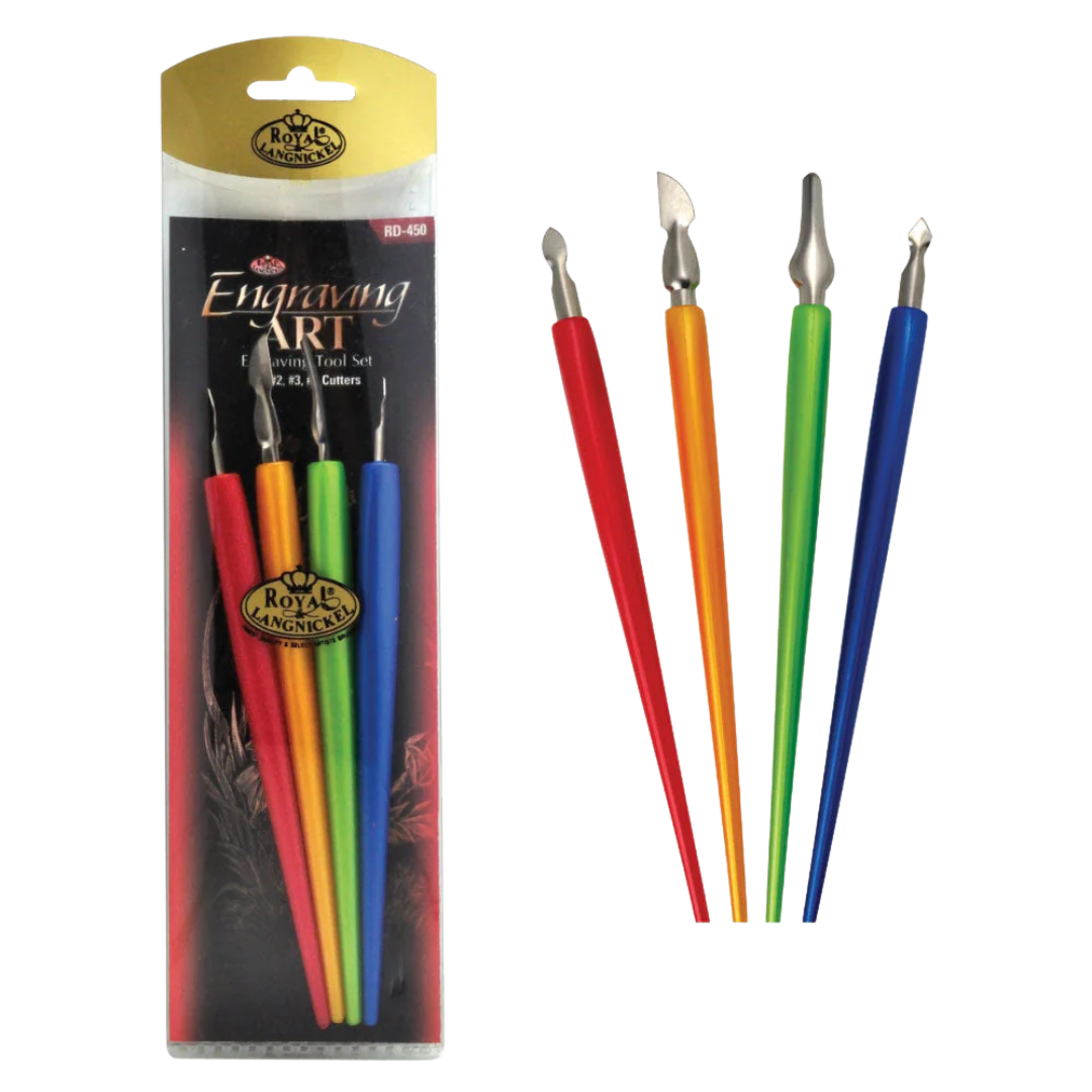 Engraving Art™ Scrapecutter Tool Set – 4 pc