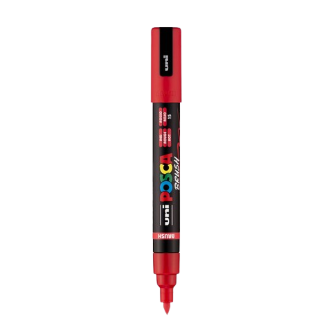 Posca PC-5BR Paint Marker Medium Bullet Tip - Red