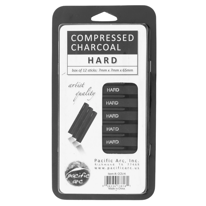 Compressed Charcoal Sticks – (12 Pack)