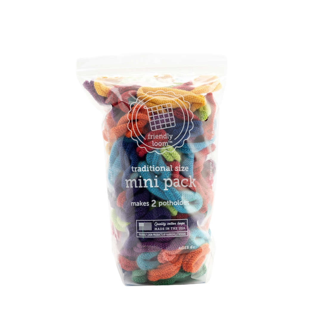 Mini Cotton Loop Pack - Rainbow (Traditional)