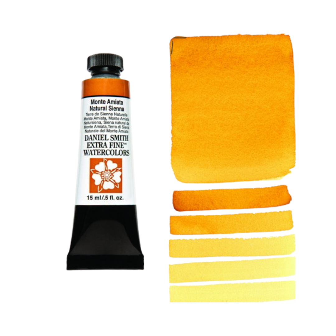 Daniel Smith Extra Fine Watercolor — Monte Amiata Natural Sienna (15 ml)
