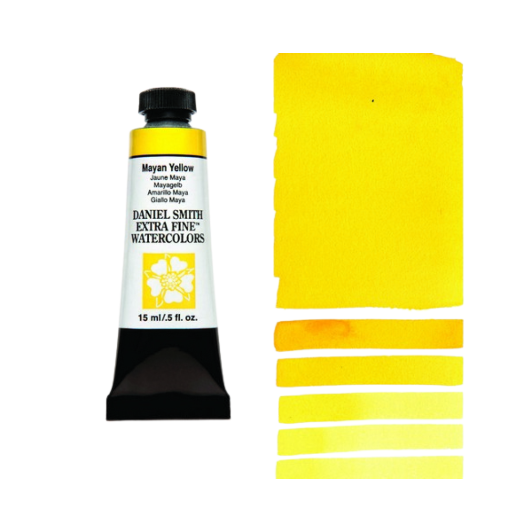 Daniel Smith Extra Fine Watercolor — Mayan Yellow (15 ml)