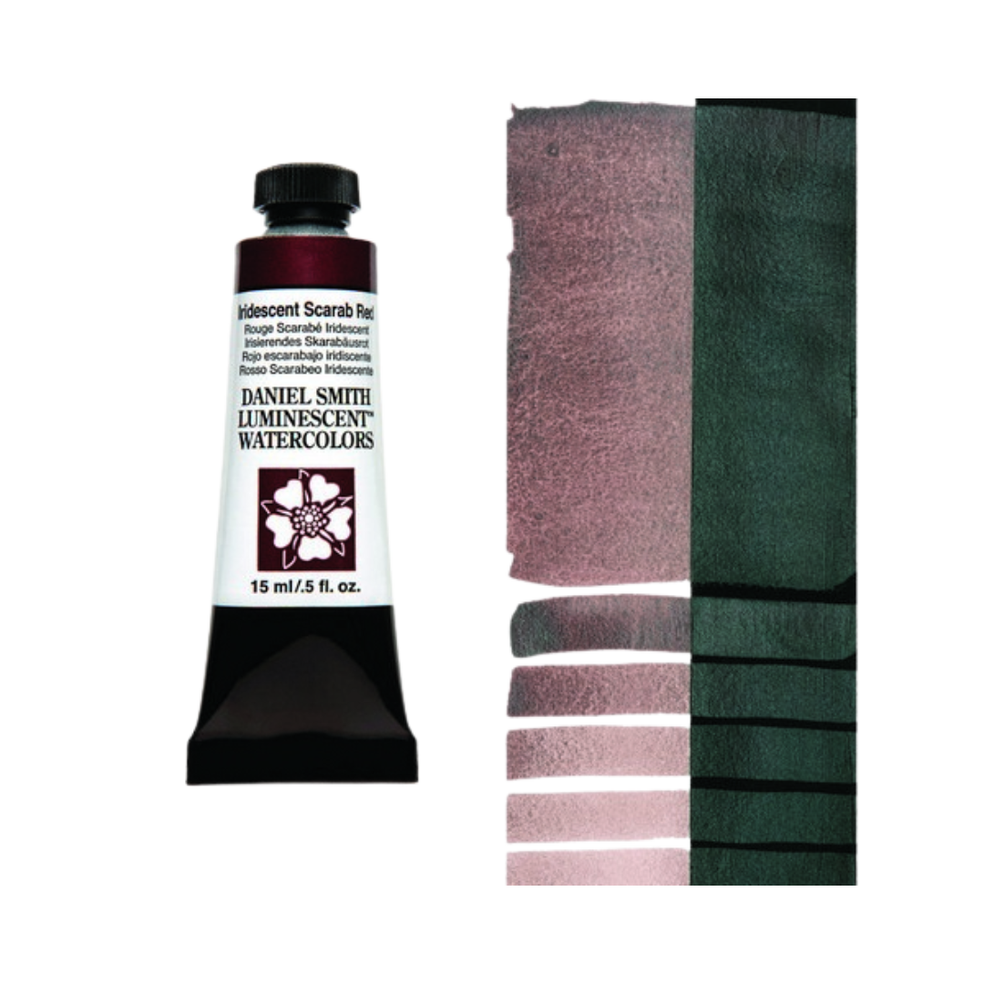 Daniel Smith Extra Fine Watercolor — Iridescent Scarab Red LM (15ml)