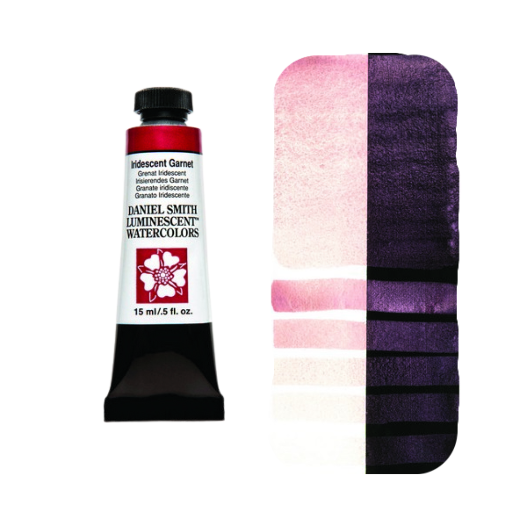 Daniel Smith Extra Fine Watercolor — Iridescent Garnet LM (15ml)