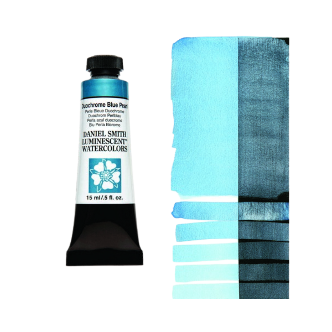 Daniel Smith Extra Fine Watercolor — Duochrome Blue Pearl LM (15ml)