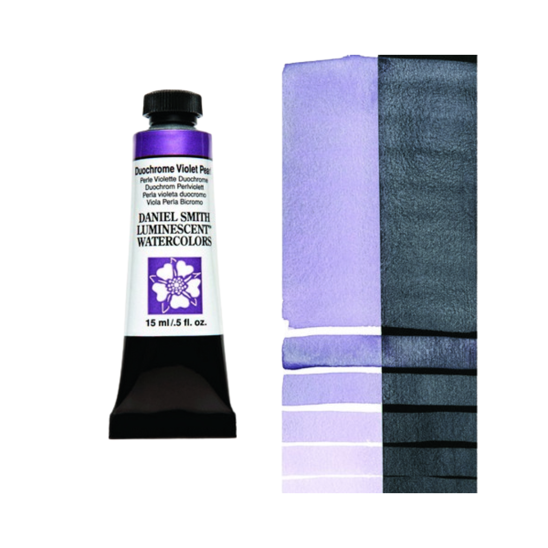 Daniel Smith Extra Fine Watercolor — Duochrome Violet Pearl LM (15ml)