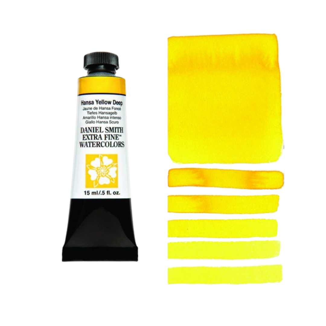 Daniel Smith Extra Fine Watercolor — Hansa Yellow Deep