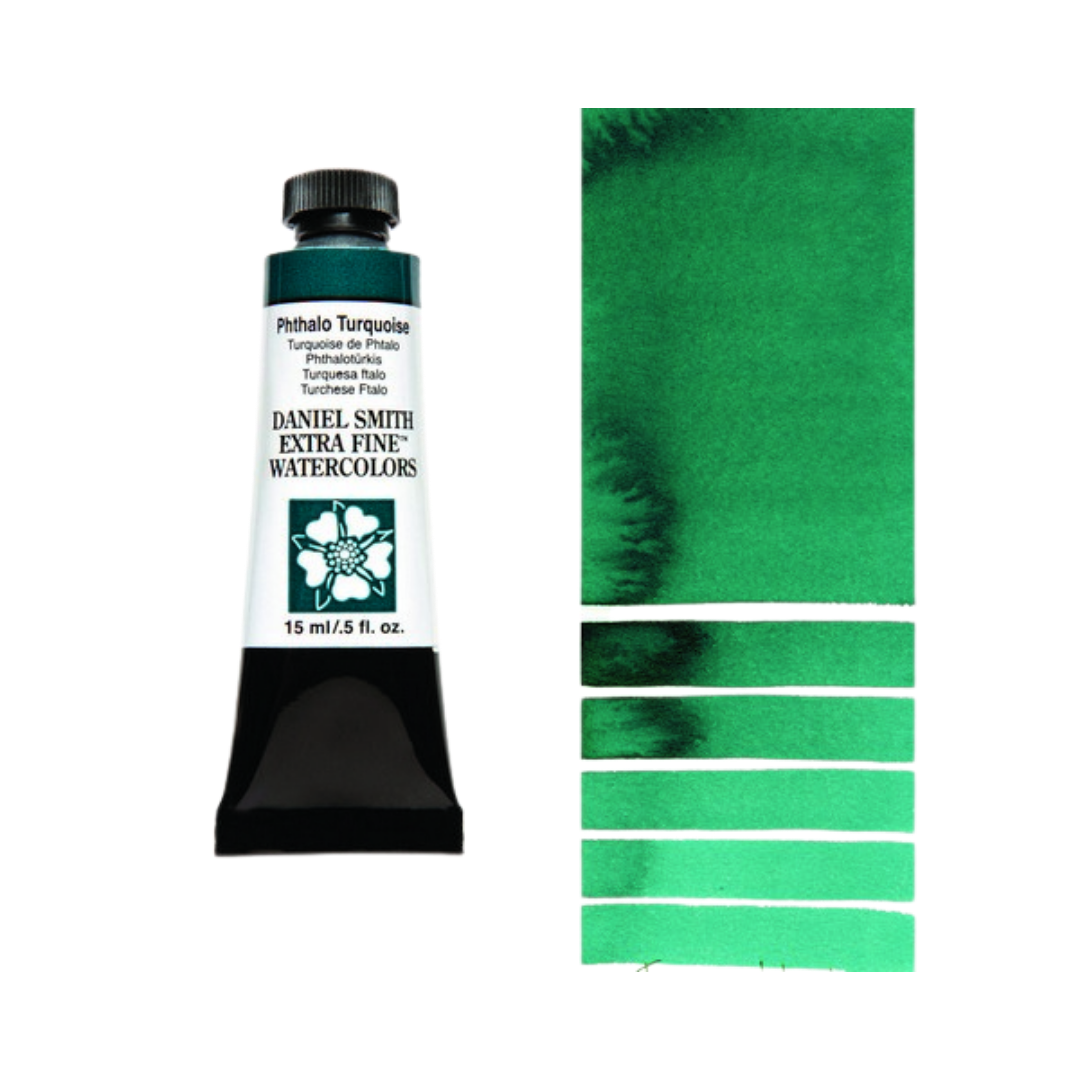 Daniel Smith Extra Fine Watercolor — Phthalo Turquoise
