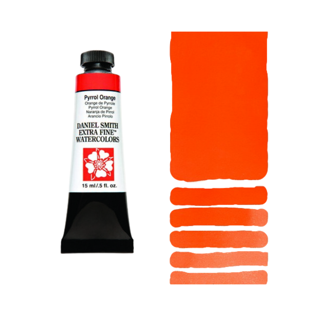 Daniel Smith Extra Fine Watercolor — Pyrrol Orange