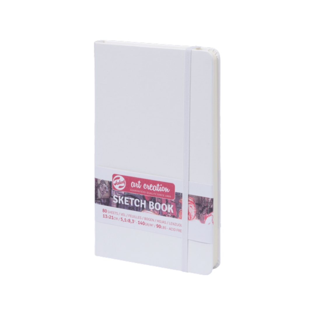 Talens Art Creation Sketchbook — White, 5.11 × 8.27 in