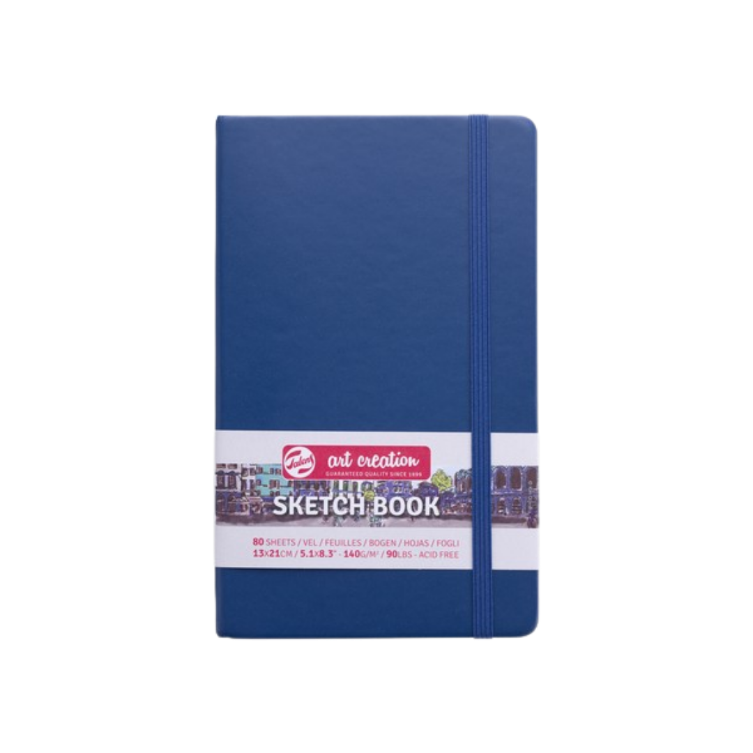 Talens Art Creation Sketchbook — Navy Blue, 5.11 × 8.27 in