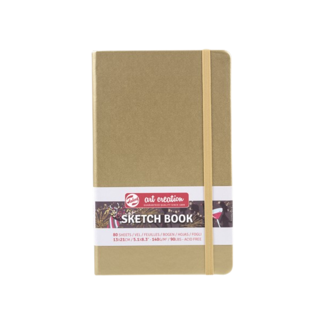 Talens Art Creation Sketchbook — White Gold, 5.11 × 8.27 in