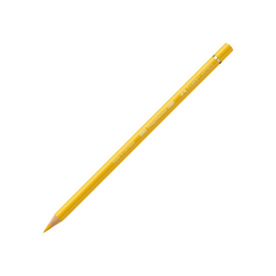 Faber-Castell Polychromos Colored Pencil — Dark Cadmium Yellow