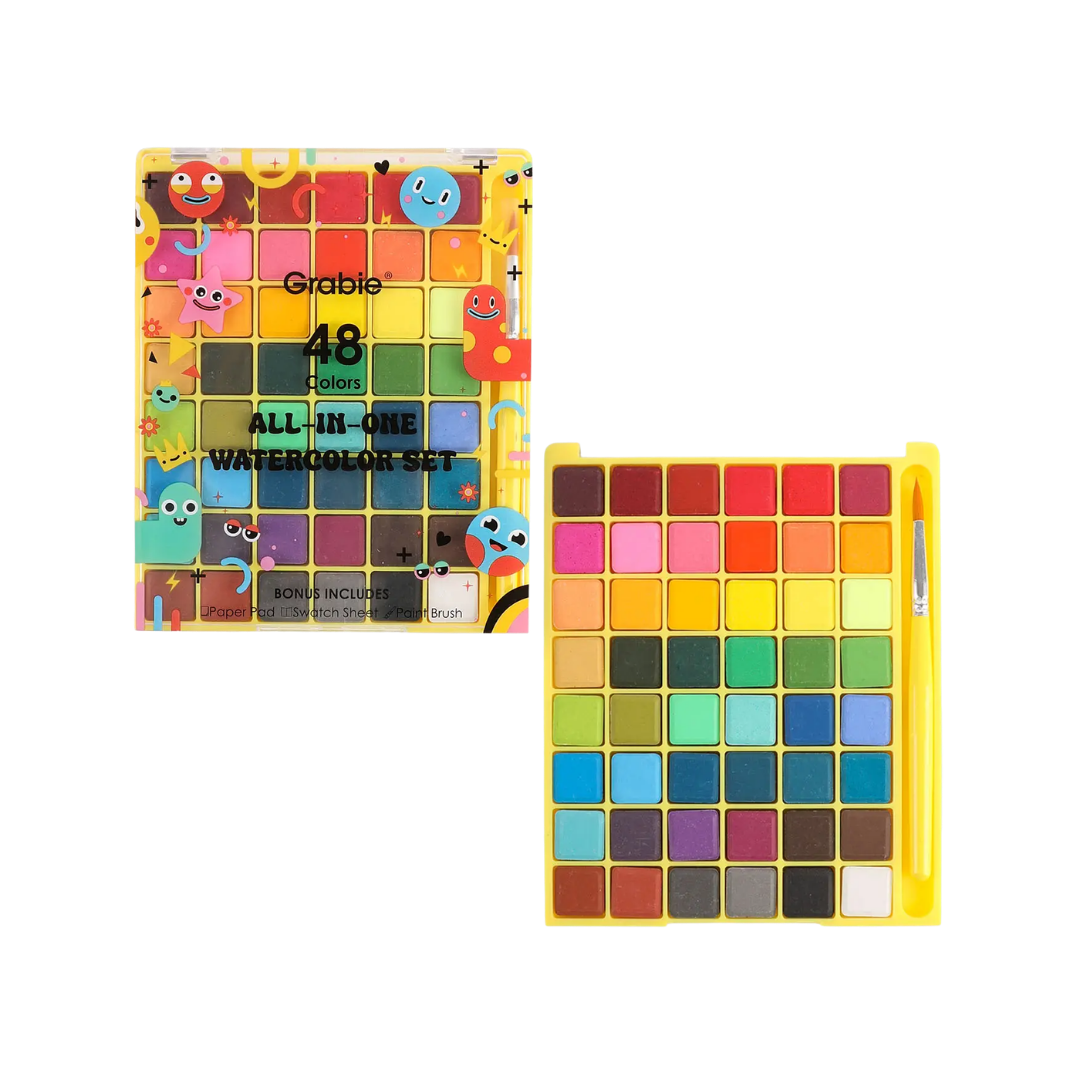 Grabie All-in-One Watercolors — Set of 48