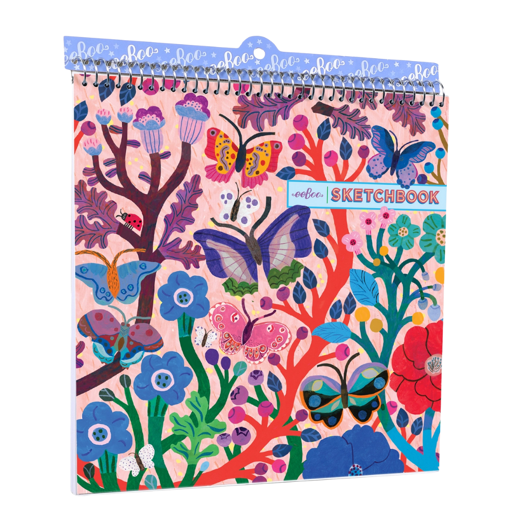 Butterfly Sketchbook — 6” x 6”