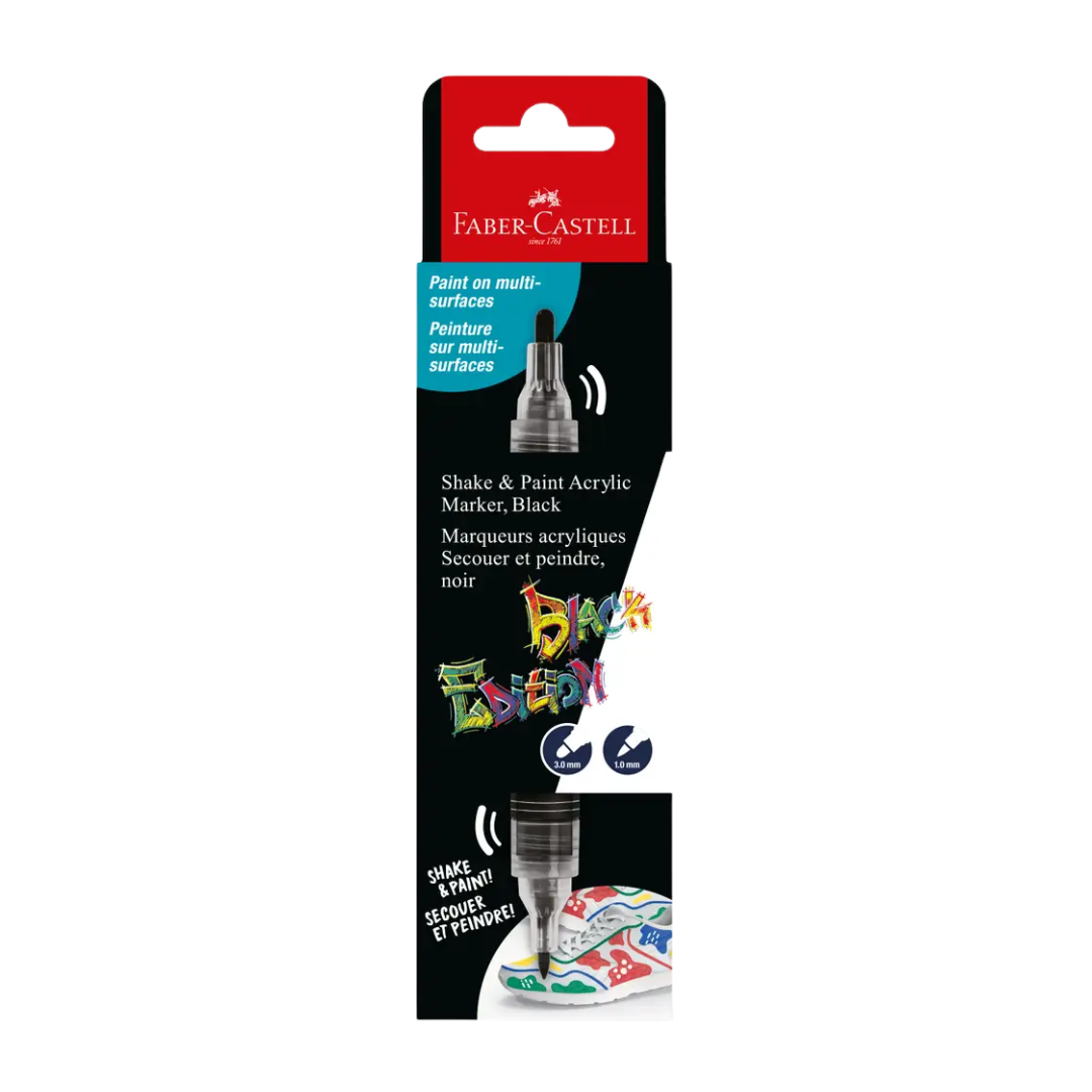 Shake & Paint Acrylic Marker - Black (1 ct)