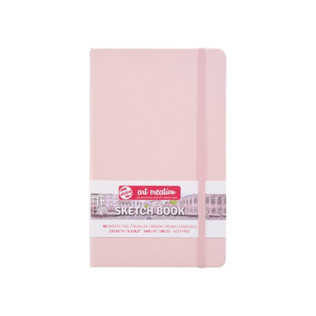 Talens Art Creation Sketchbook —  Pink, 8.27 × 11.69 in
