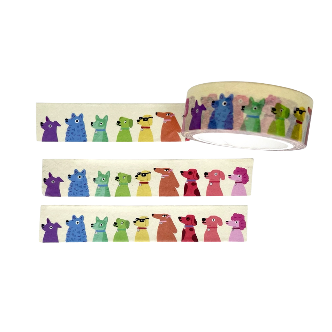 Cute Dog Lovers Washi Tape