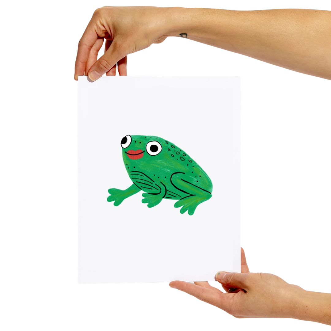 Frog Mama Print (8x10)