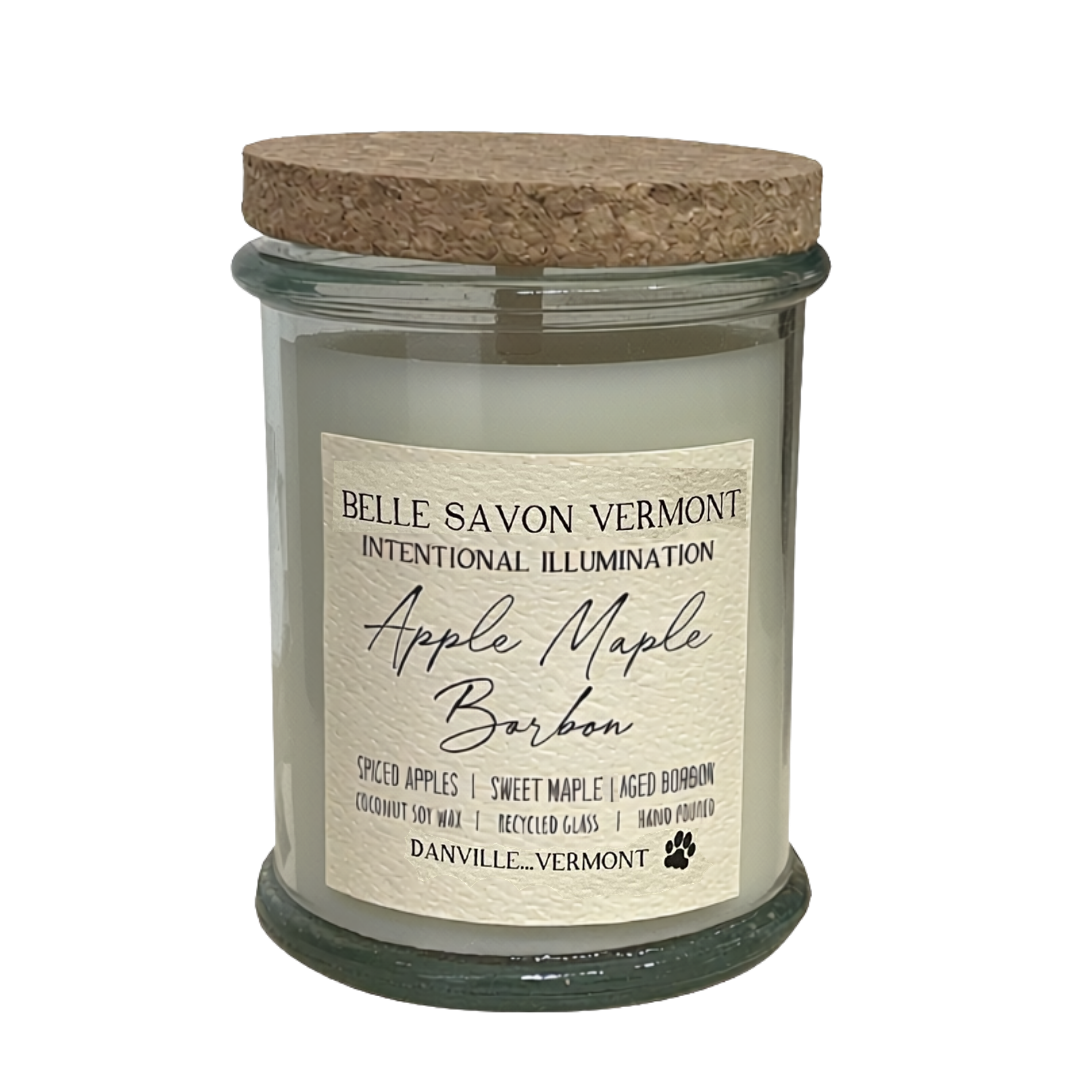 Apple Maple Bourbon Soy Candle