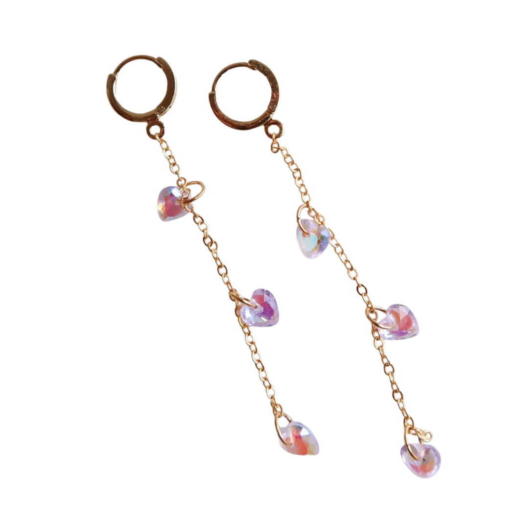 Chain of Hearts Earrings
