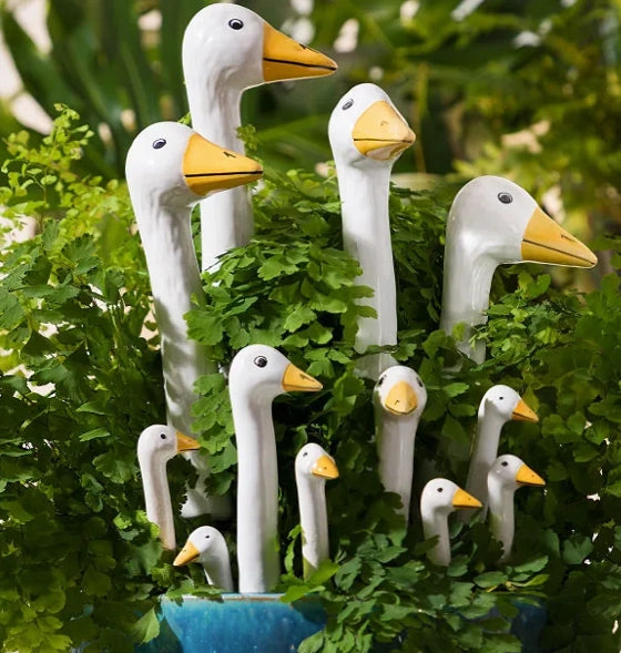 Garden Goose Plant Stake