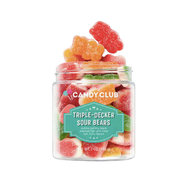 Triple-Decker Candy Sour Gummy Bears