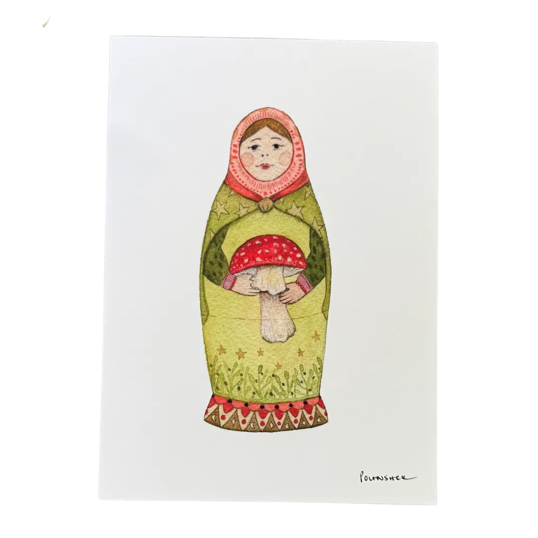 Forest Matron 5" × 7" Art Print