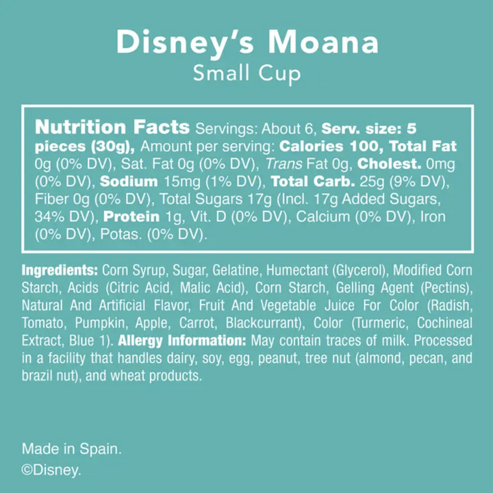 Disney Princess Moana Gummies