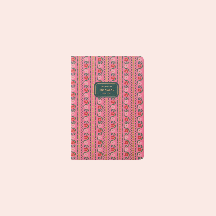 Assorted Set of 3 Dahlia Notebooks