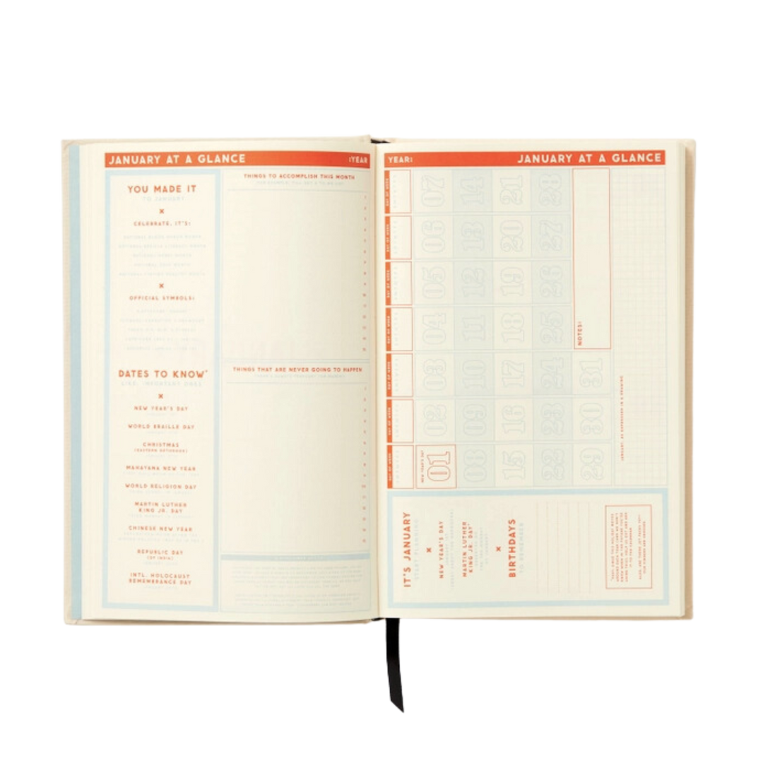 Big Plans Undated Standard Planner