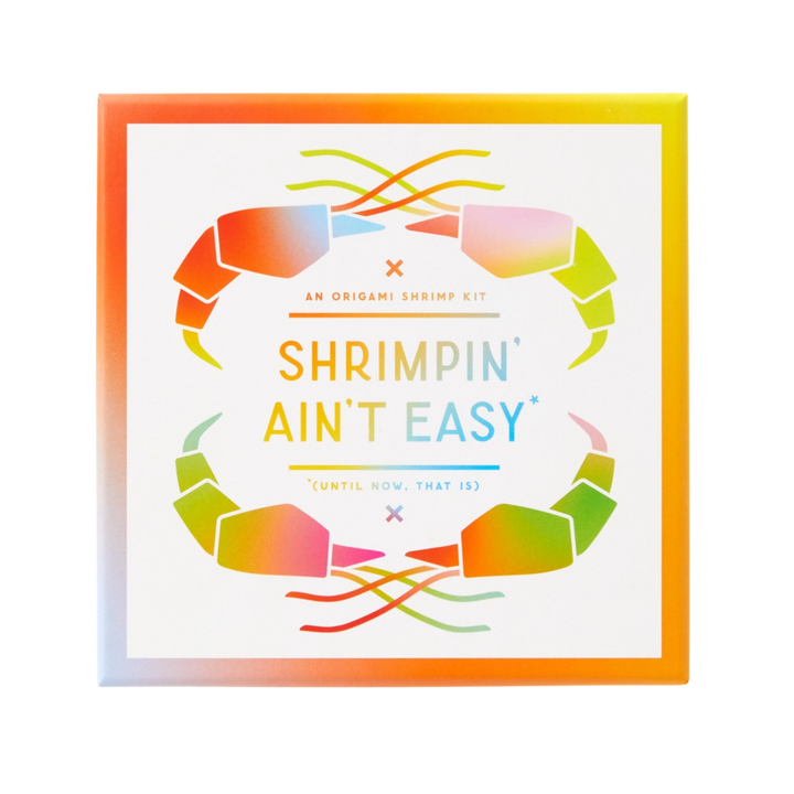 Brass Monkey Shrimpin' Ain't Easy Origami Kit