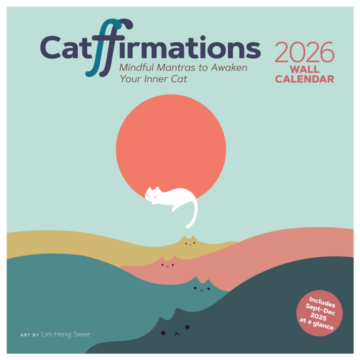 Catffirmations 2026 Wall Calendar